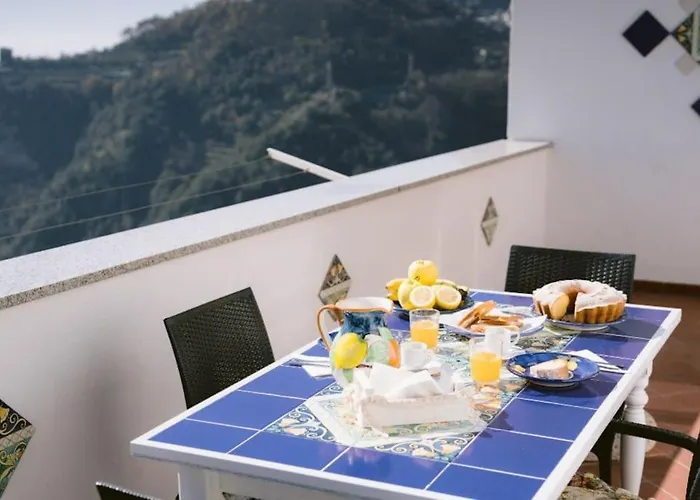 Lejlighed Terrazza Belvedere A -scala- Amalfi Coast- Park Included Pontone