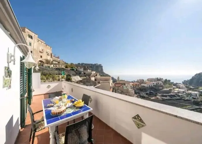 Lejlighed Terrazza Belvedere A -scala- Amalfi Coast- Park Included